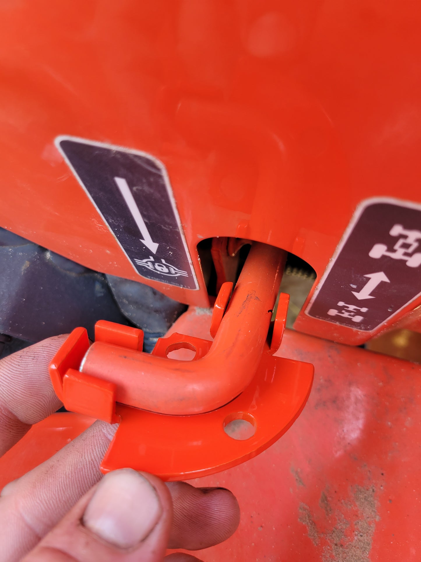 Kubota Diff Lock Grip Pedal For GST Standard L