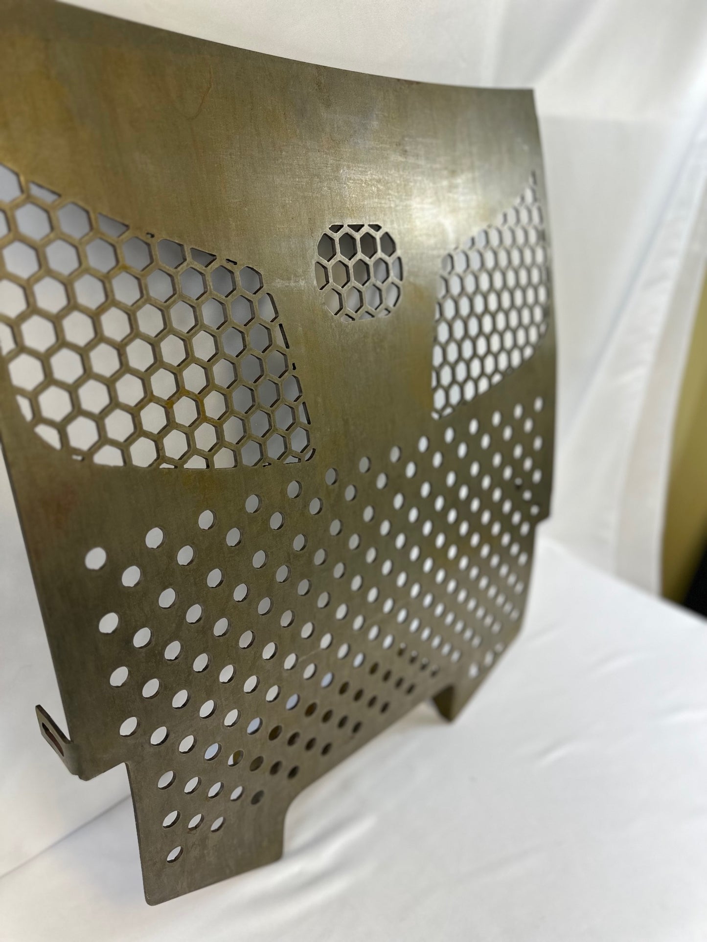 IN STOCK - MX SERIES - Ready to be Powder Coated, Stealth MX Grille Guard with Chain Bucket