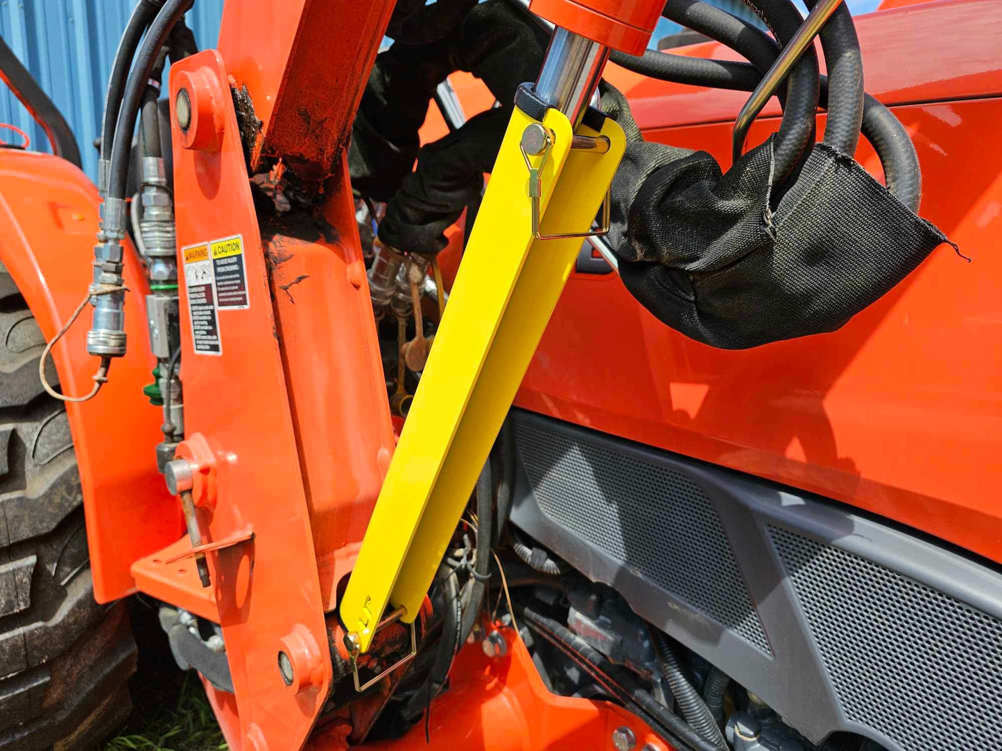 Tractor Loader Cylinder Safety Stops