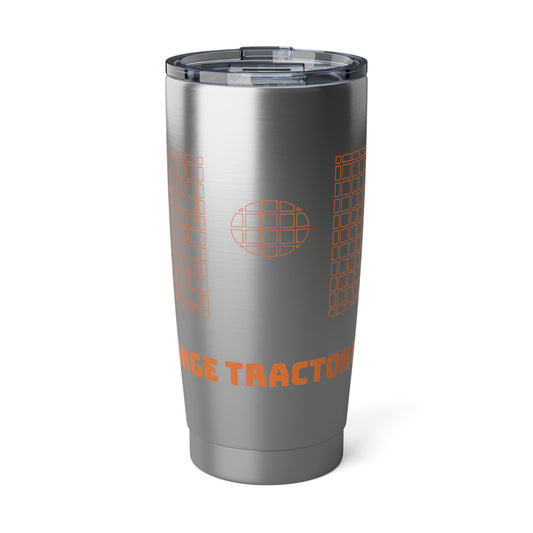 Orange Tractor Guy 20oz Tumbler