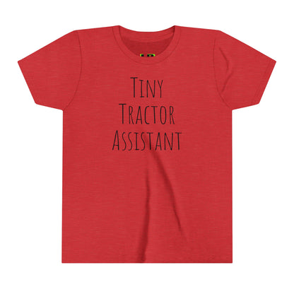 (MX Kubota) Tiny Tractor Assistant Youth Short Sleeve Tee