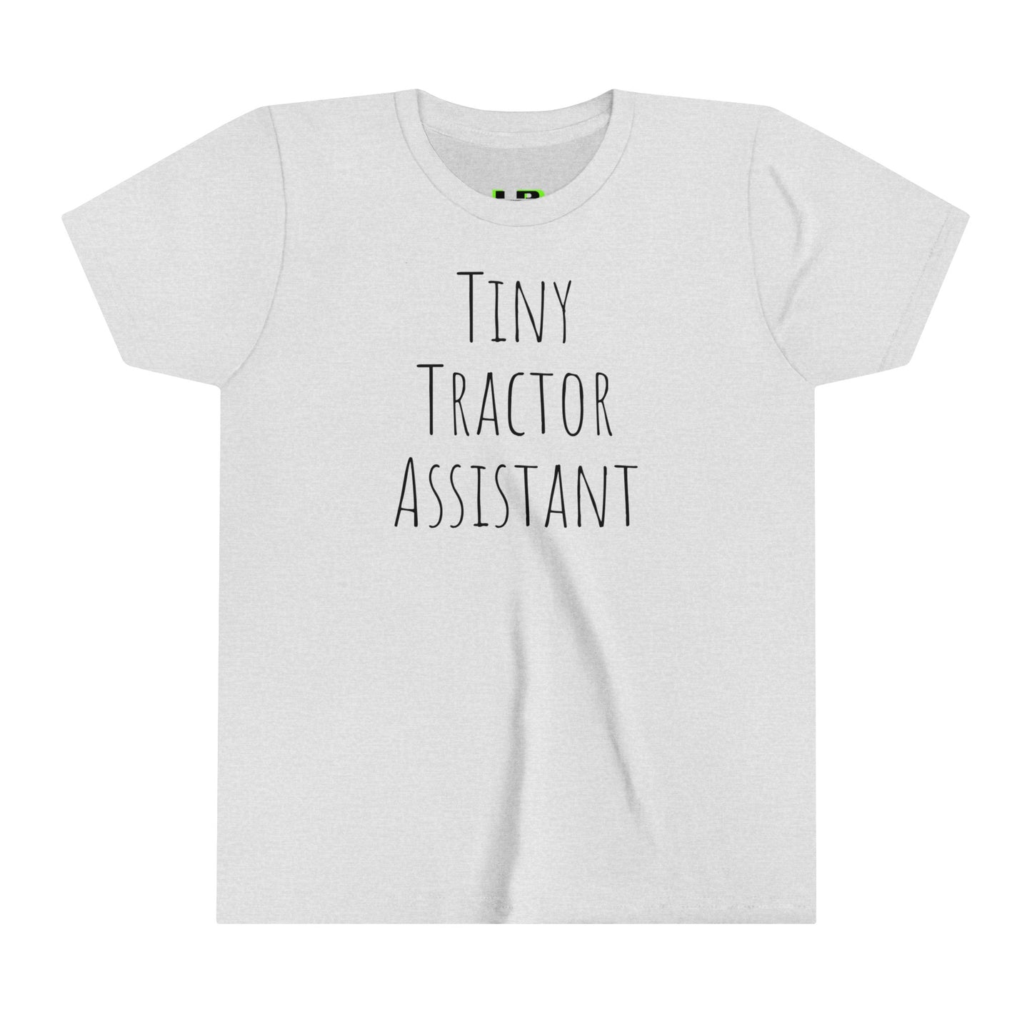 Tiny Tractor Assistant Youth Short Sleeve Tee