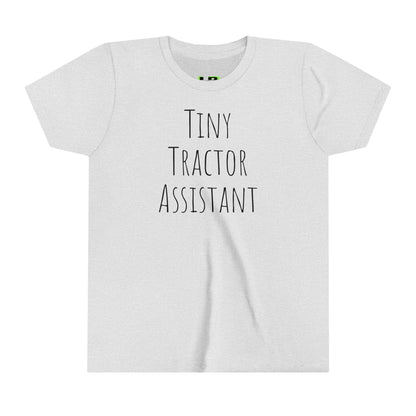 Tiny Tractor Assistant Youth Short Sleeve Tee