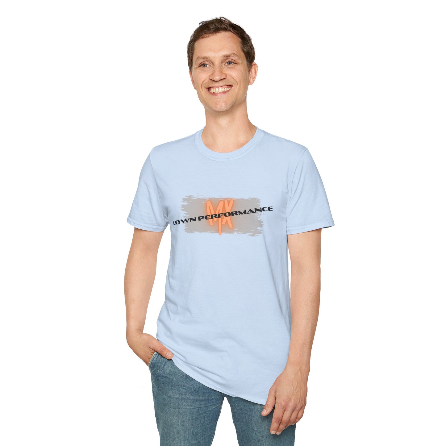 MX Headlight design - Unisex Softstyle T-Shirt