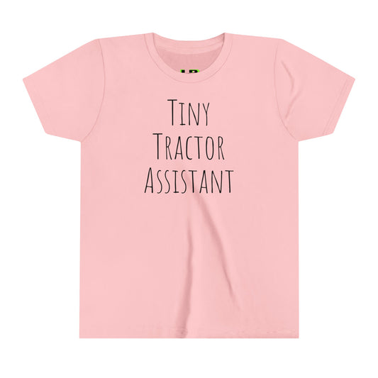 (MX Kubota) Tiny Tractor Assistant Youth Short Sleeve Tee