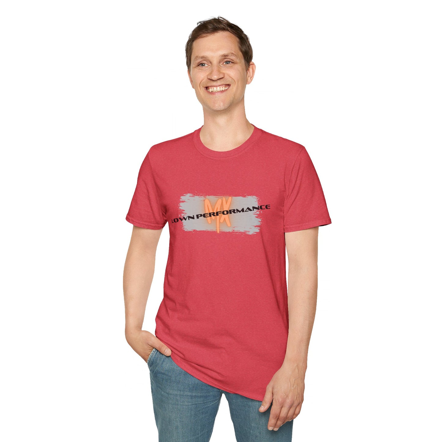 MX Headlight design - Unisex Softstyle T-Shirt