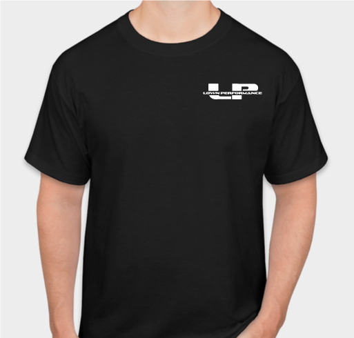 Black Lown Performance Short Sleeve T-Shirt