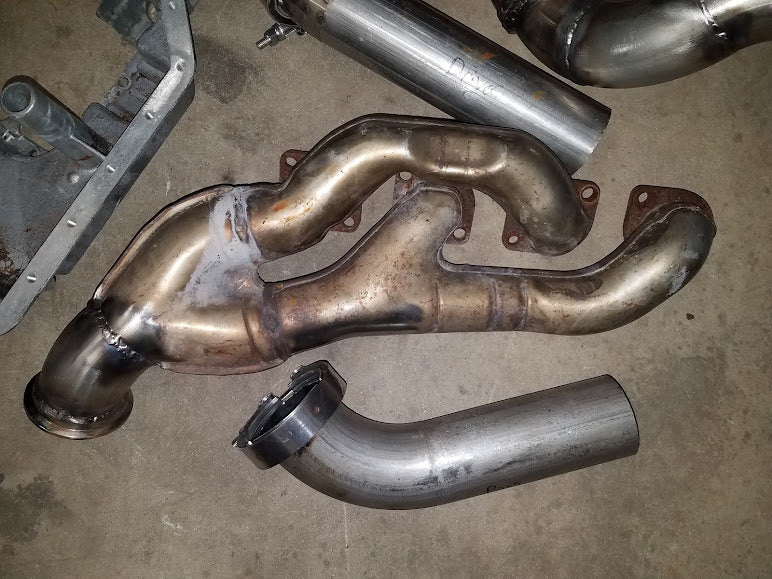 BMW Modified E53 X5 Exhaust Manifolds For E30 applications