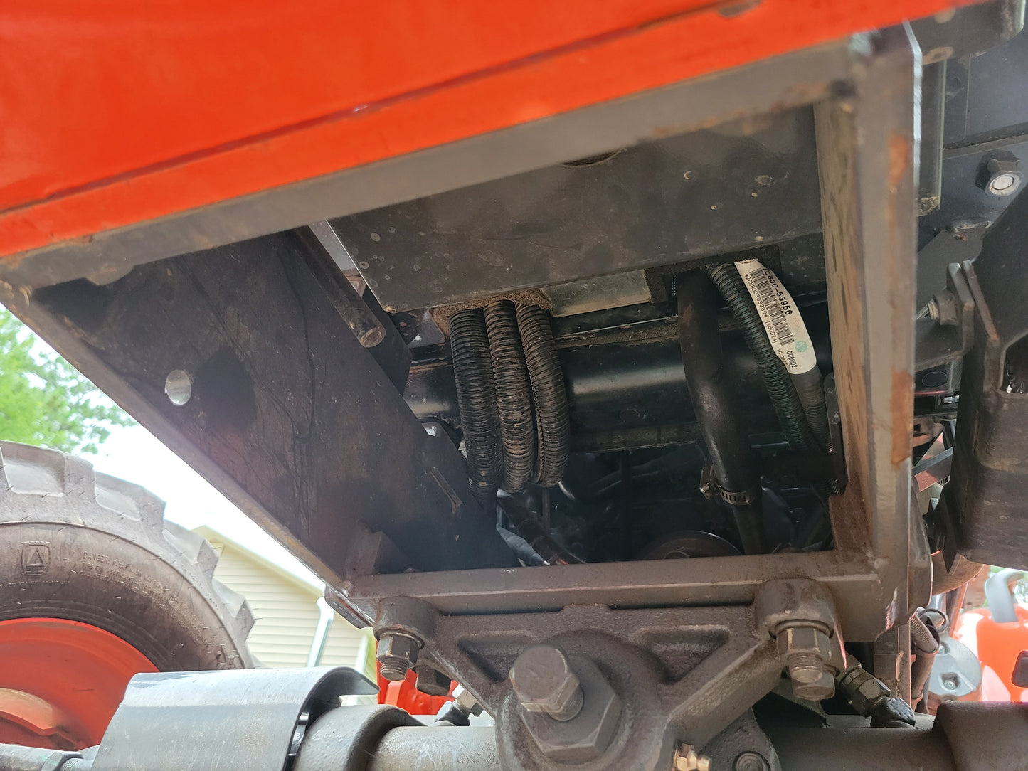 Kubota L4701 Skid Plate