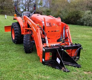 Lawn tractor brush online guard